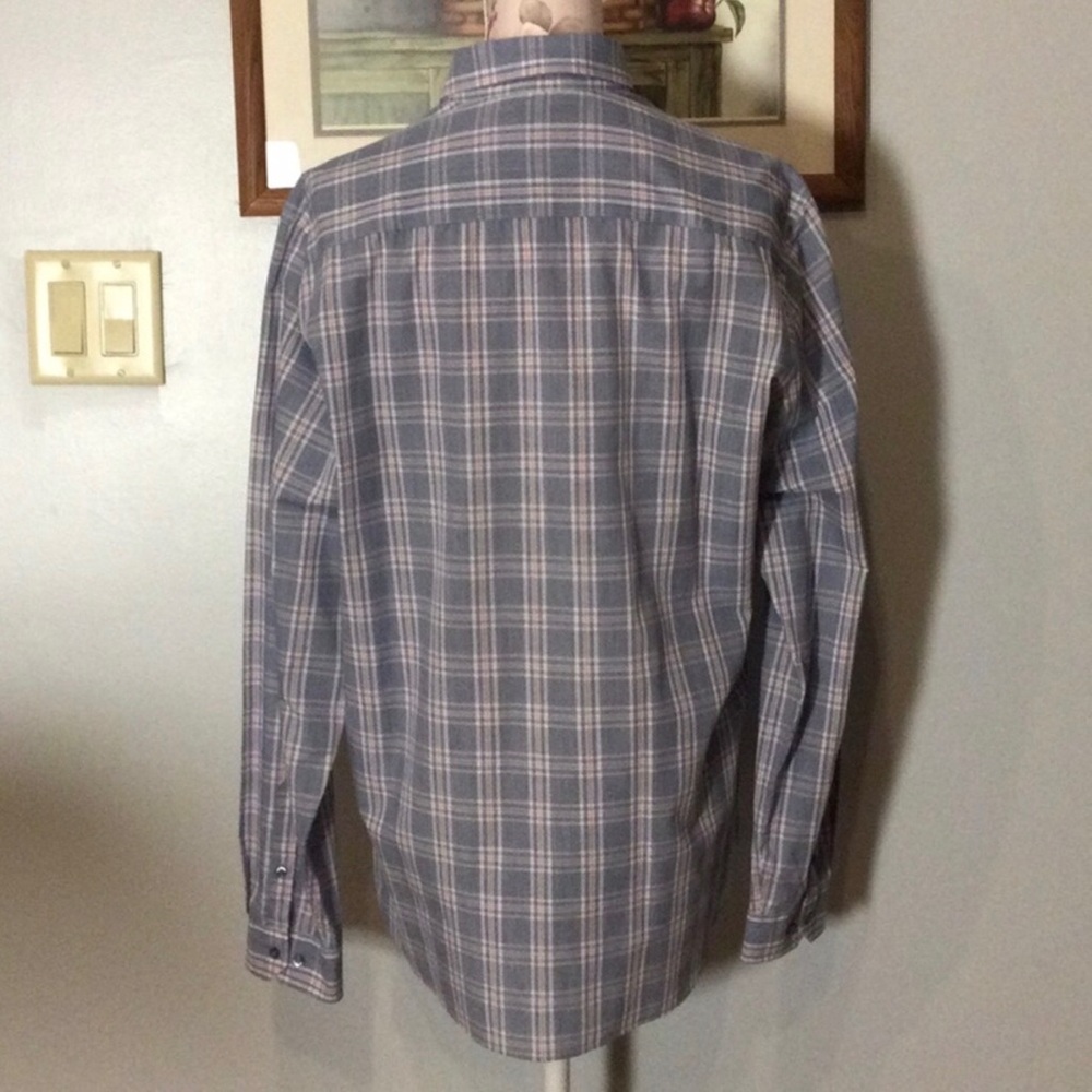 Primark Blue & Red Dress Shirt - Picture 2 of 9